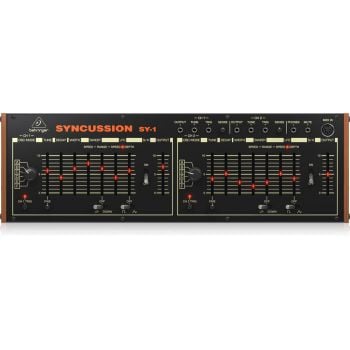 Behringer syncussion sy-1 sintetizador de percusión analógico dual
