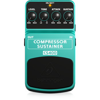 Behringer cs400 pedal guitarra efecto compresor
