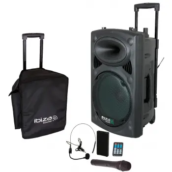 Ibiza Sound PORT15VHF-BT Altavoz 15