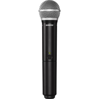 Shure blx2/pg58 h8e transmisor de mano blx2 con cápsula pg58. 518-542mhz.
