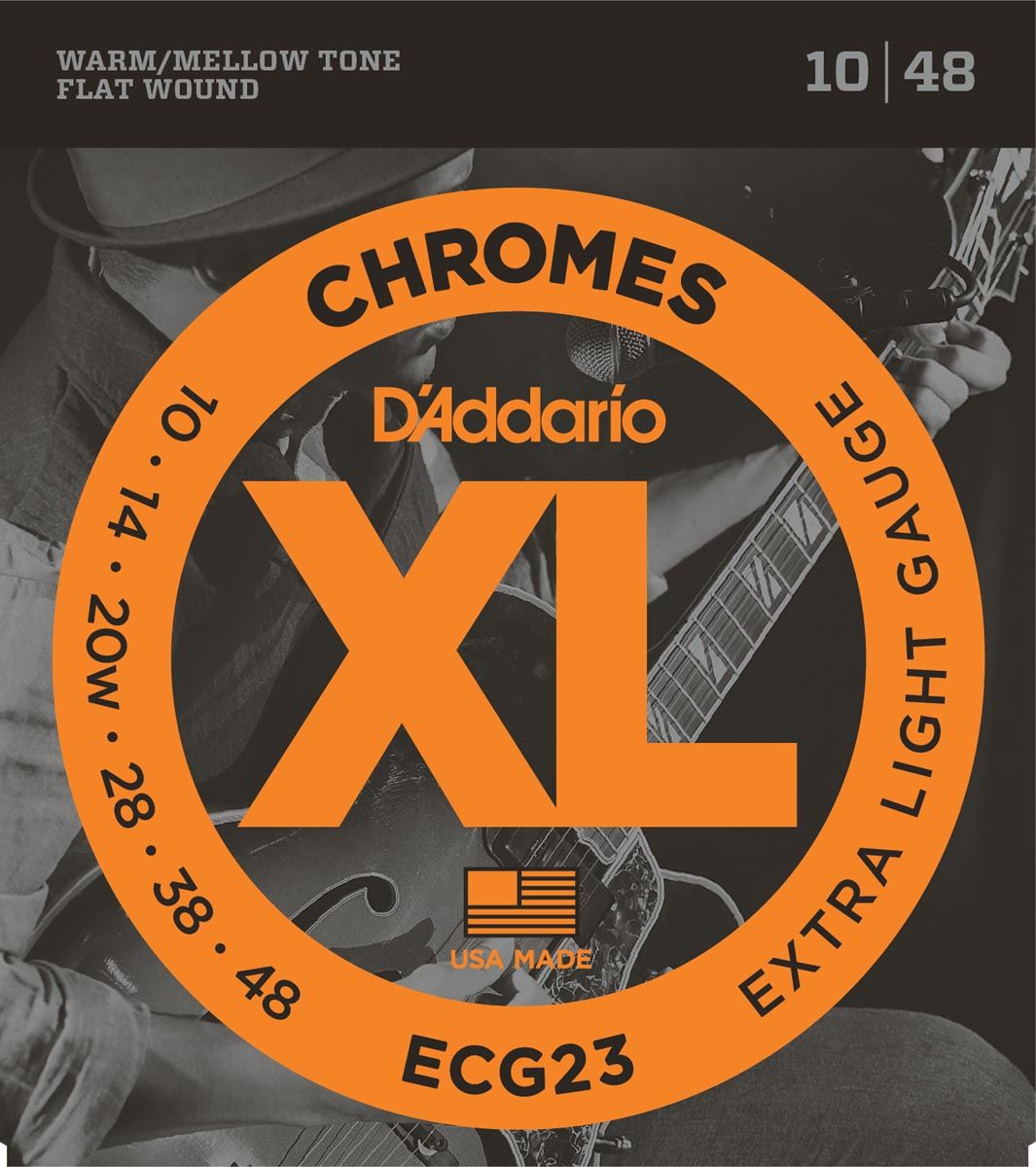 D´addario ECG23 - Chromes Extra Light para Guitarra Eléctrica ECG23