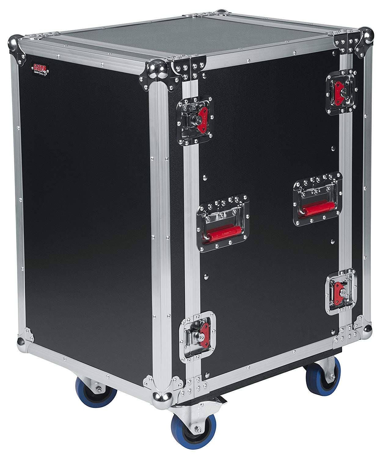 Gator G-TOUR-16UCAST Flightcase de Madera con Ruedas para 16 Unidades de Rack G-TOUR-16UCAST