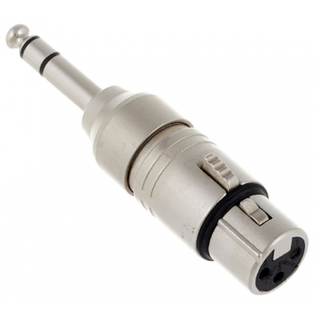 Neutrik na3 fp adaptador xlr hembra a jack stereo