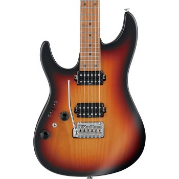 Ibanez az2402l-tff guitarra eléctrica zurdos prestige + estuche