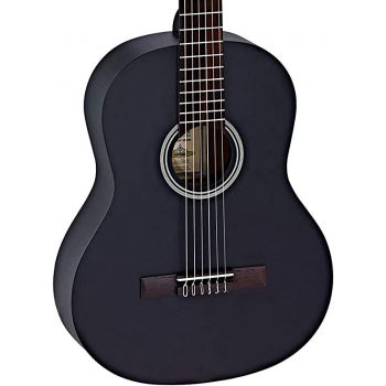 Ortega rst5 mbk guitarra clásica para estudio 4/4 black