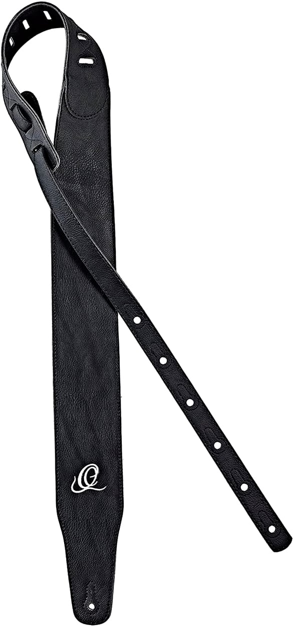 Ortega OSVG-75BK. Correa para Guitarra Black OSVG-75BK