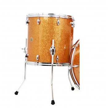 Gretsch drums gbnt1414ftcst022 tom base usa brooklyn 14x14 dorado brillante