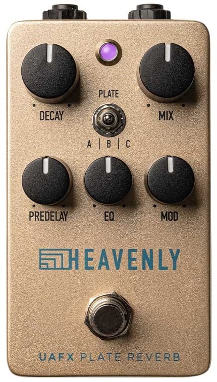 Universal Audio Heavenly Plate Reverb Pedal Guitarra Heavenly Plate Reverb