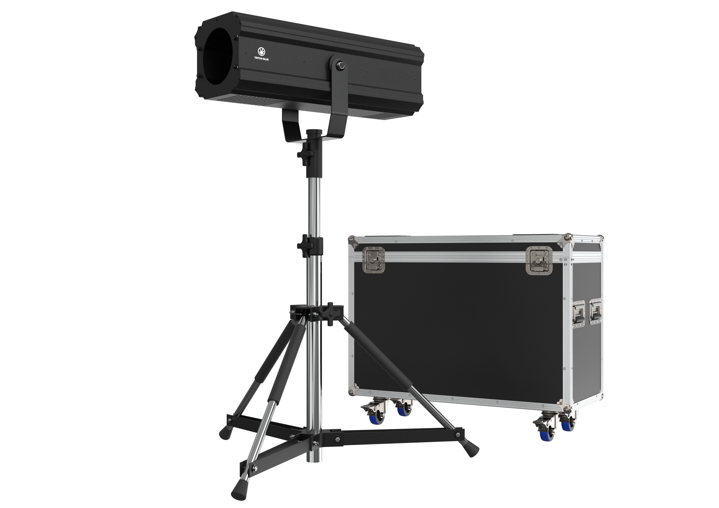 TRITON Blue Saturn 440 CAÑON 440W + LAMPARA 20R + Flightcase + Tripode Saturn 440