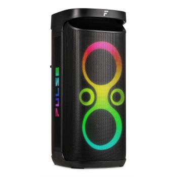 Fenton partybox pulse130 2x6,5 batt.bt ipx4 altavoz para fiestas de 260w con iluminación led