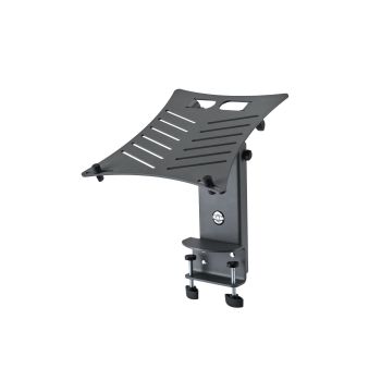 Konig y meyer 12196-000-55 laptop para portatilcon abrazadera para mesa dj