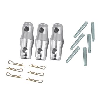 Alutruss trilock set connecting cone/pivot/pin