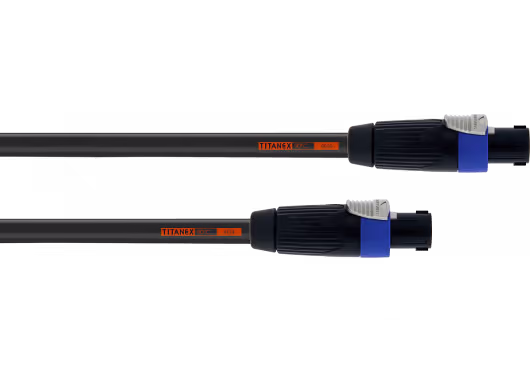 Cordial Cable Titanex® SpeakON® de 4 puntos AWG12 - 1 m ECLCLA1LL44