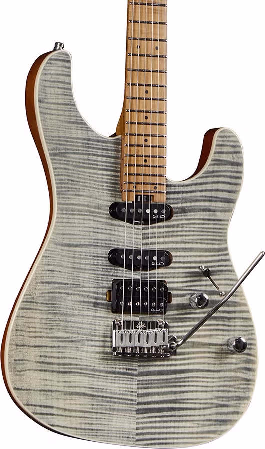 EKo GEEAIRE-MUSA801-GRE Guitarra Eléctrica Aire 801 Musa - Grey Flamed GEEAIRE-MUSA801-GRE