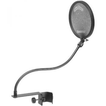 Shure filtro anti-pop con paravientos y flexo