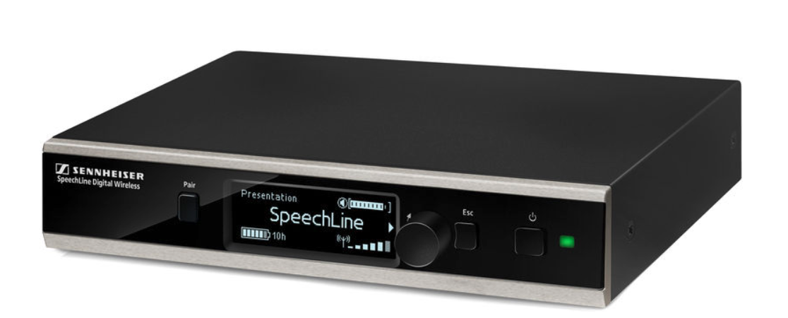 Sennheiser SL Rack Receiver DW-3-EU Receptor Digital Dw-3-Eu
