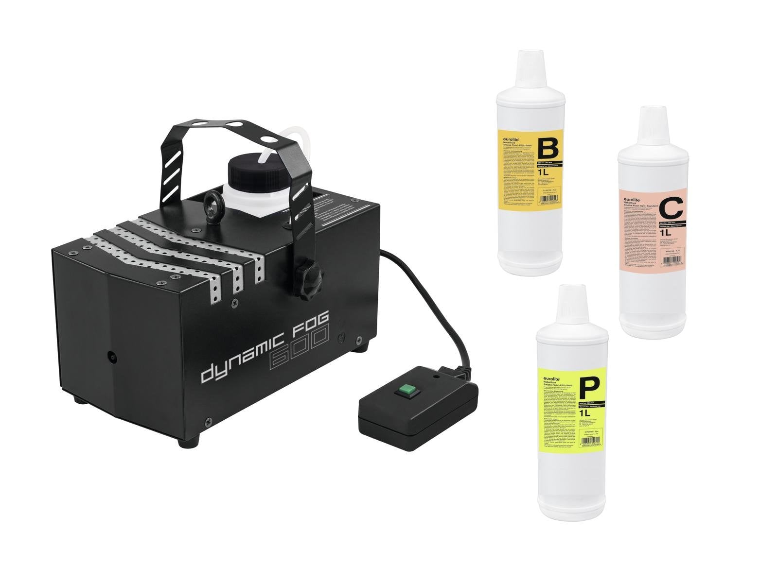 Eurolite Set Dynamic Fog 600 + Líquidos Set Dynamic Fog 600 + Líquidos
