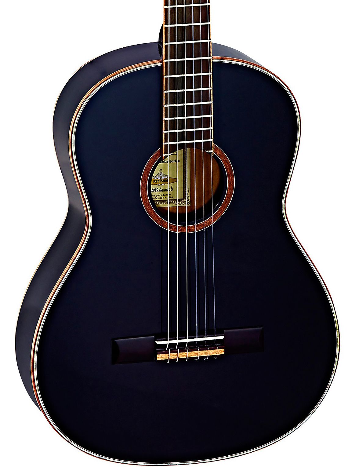 Ortega R221SN-BK Guitarra Clásica Black R221SNBK