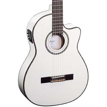 Ortega rce145wh guitarra clásica white