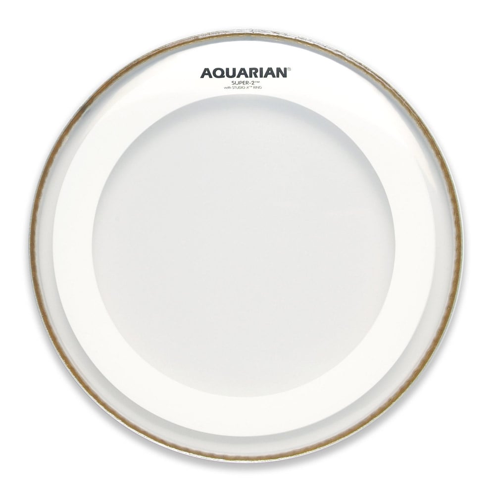 Aquarian Drumheads MRS2 Super-2 16 Pulgadas Parche Tom MRS2 Super-2 16 Pulgadas