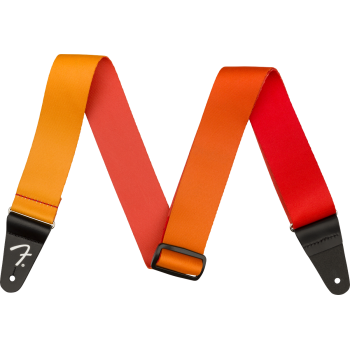 Fender ombré strap tequila sunrise correa para guitarra