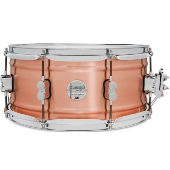 Drum workshop pdsn6514nbcc caja pdp concept metal snare cobre 14x6,5