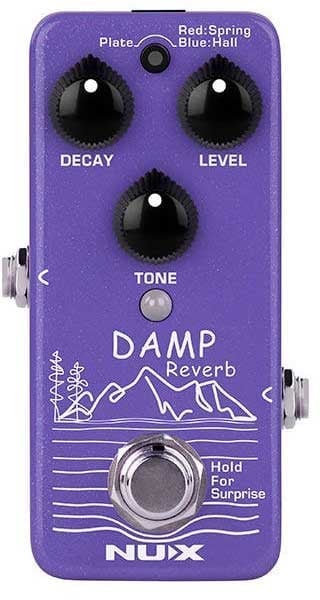 NUX Damp Nrv-3 Pedal Reverb Guitarra Damp Nrv-3