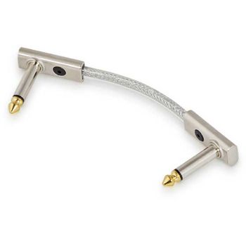 Rockboard flat patch cable sapphire 5 cm