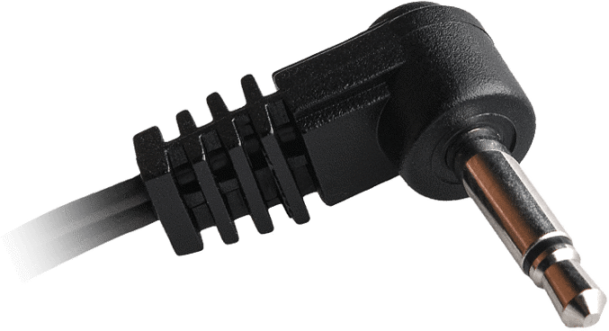 Cioks Flex Type 5 Black - 5015 Jack Plug 15Cm Flex Type 5 Black - 5015 Jack Plug 15Cm