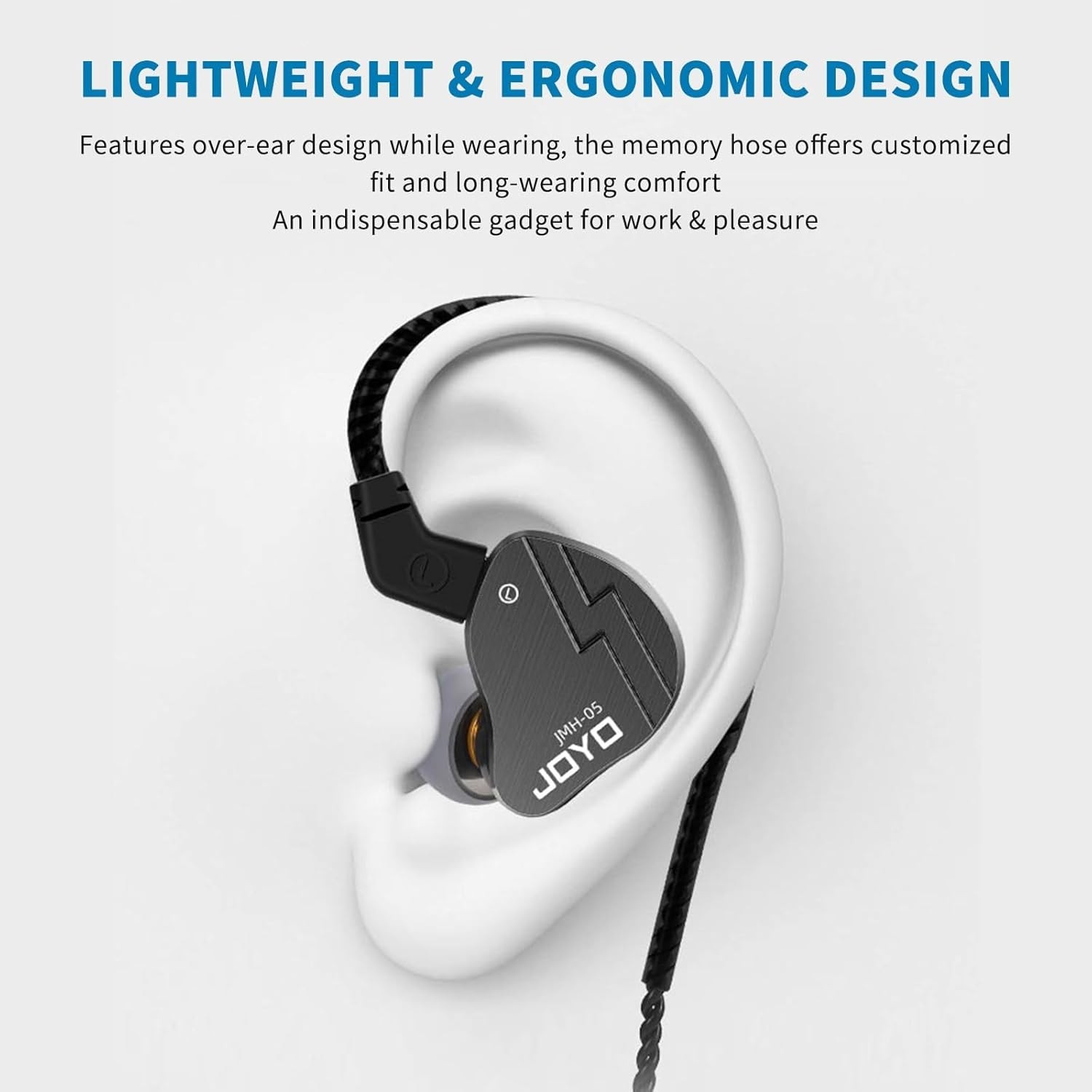 Joyo Jmh-05 - Auriculares In Ear Cable Iem Alta Resolucioncontroladores Hi JMH-05