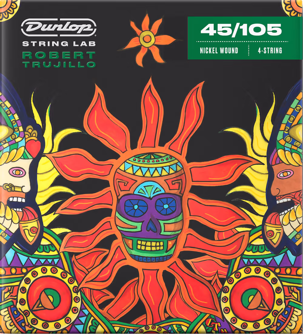 Dunlop Juego Cuerdas Bajo Eléctrico Robert Trujillo Nickel 45-105 CDURTN45105