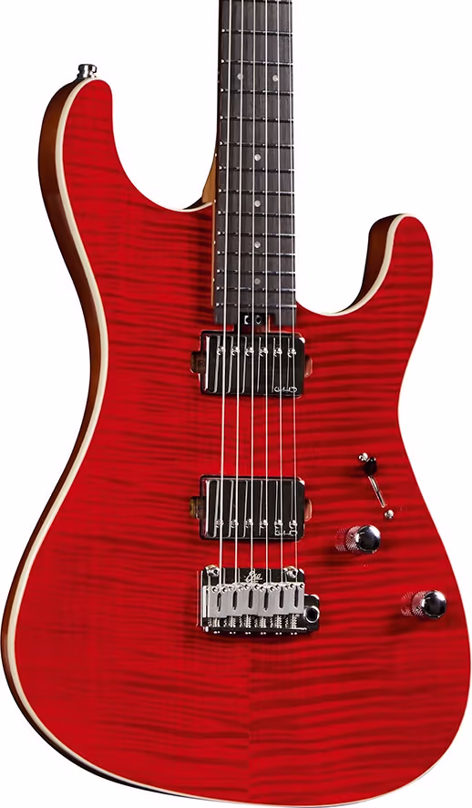 Eko geefire-musa800-red guitarra eléctrica fire 800 musa - red flamed