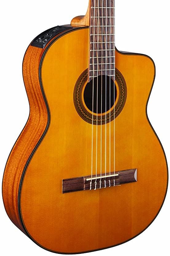 TAKAMINE GC1CE-NAT Guitarra Clásica Electrificada Cutaway GC1CE-NAT