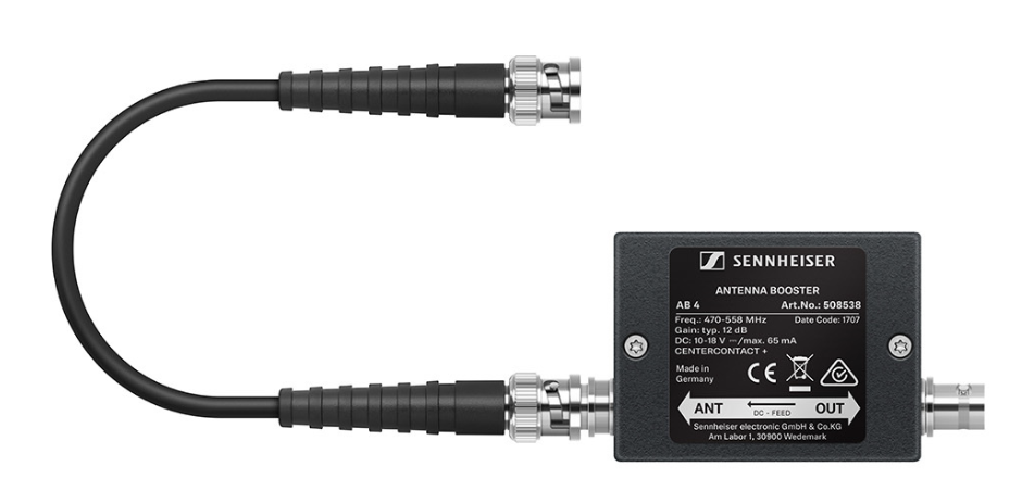 Sennheiser AB 4-AW+ Amplificador de Antena AB 4 AW BOOSTER ANTENA G4