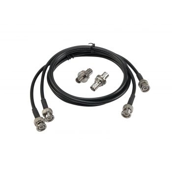 Omnitronic antenna cable bnc set 1 m cables de antena 2 unidades