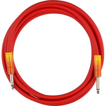 Fender 10 ombré instrument tequila sunrise cable para guitarra 3 metros