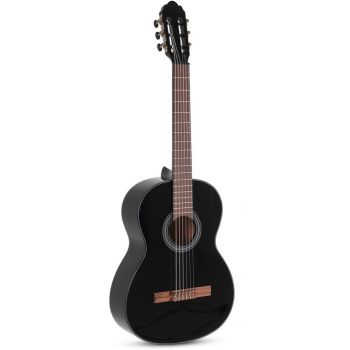 Gewa student schwarz guitarra clasica 4/4 negra