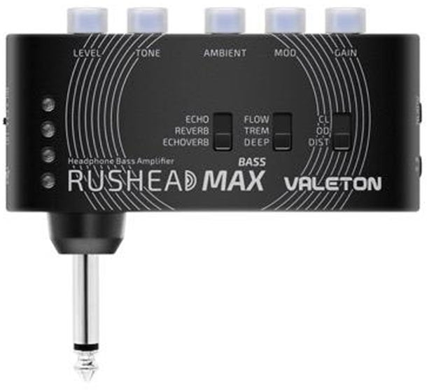 Valeton Rushead Max Bass Amplificador de auriculares para bajo Rushead Max Bass