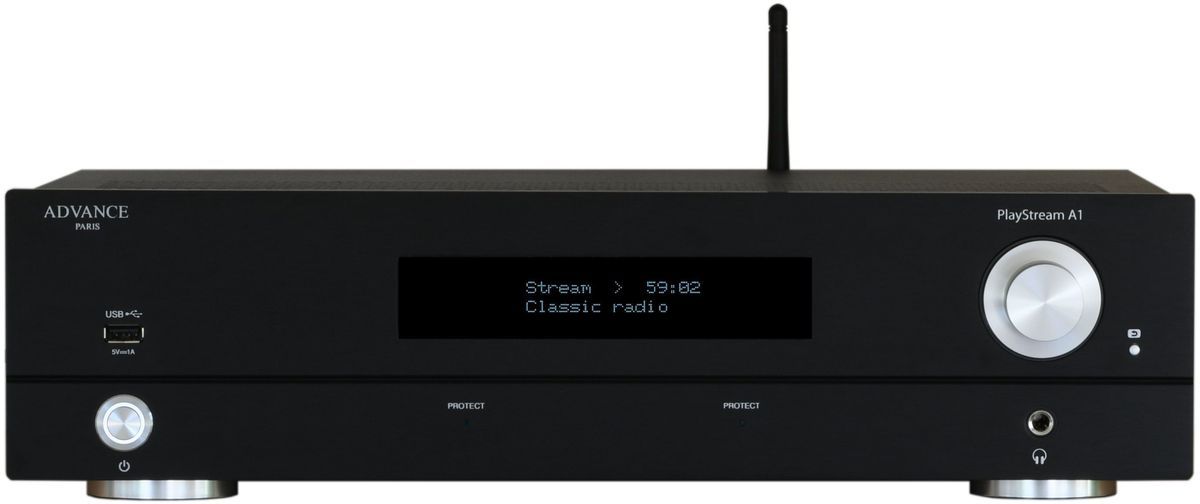 Advance Paris PlayStream A1 Receptor Estereo con Unidad de Red PlayStream A1