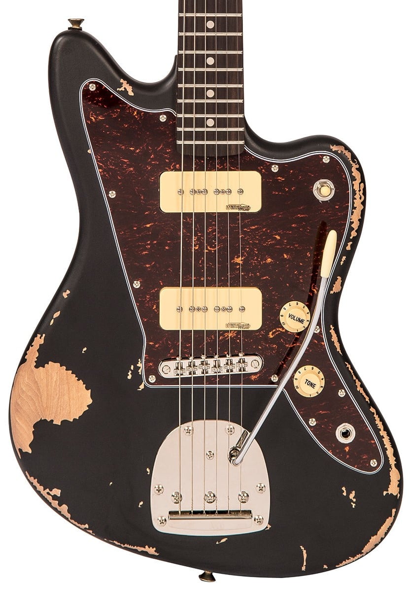 VIntage V65V Black Guitarra Eléctrica VIntage V65V Black