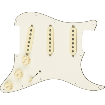 Fender golpeador pre-wired strat custom shop 69 sss white