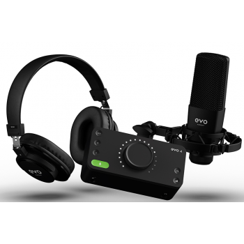 Audient evo start recording bundle kit de grabación