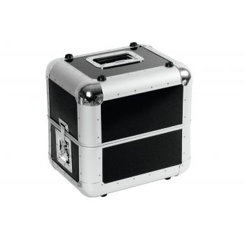 Roadinger record case alu 50/50 rounded bk