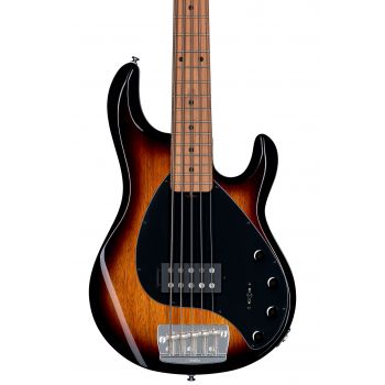 Sterling by music man stingray 35 vintage sunburst bajo eléctrico 5 cuerdas