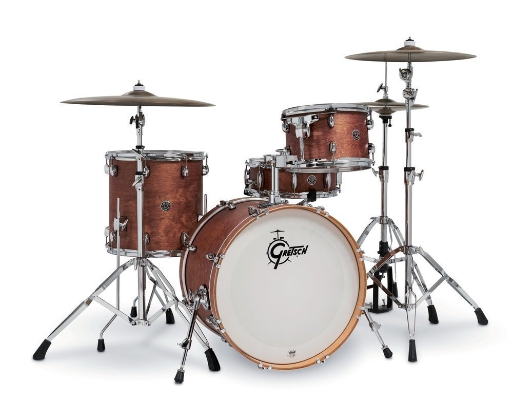 Gretsch Drums Set de Cascos Catalina Club Satin Walnut Glaze Bombo 20 CT1-J404 Set de Cascos Catalina Club Satin Walnut Glaze Bom