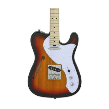 Aria tegtl3ts guitarra eléctrica serie teg-tl modern classics sombreada