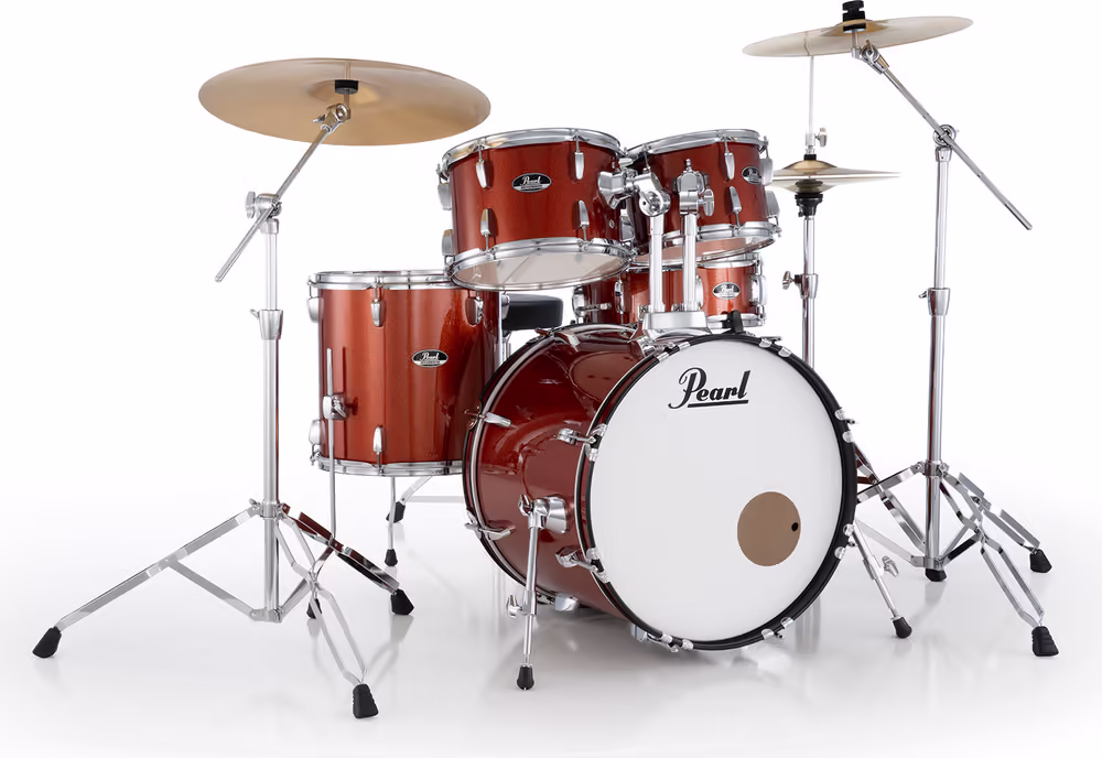 Pearl kit roadshow 2216b/1008t/1209t/1616f + 1455s con herrajes y platos so
