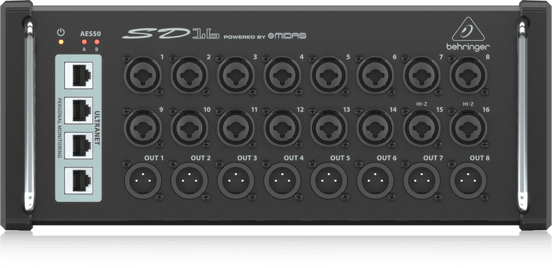 BEHRINGER SD16 Cajetín de escenario Snake Digital SD16