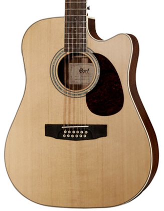 Cort MR710F-12NS Guitarra Acústica 12 Cuerdas Natural Satin MR710F12-NS