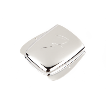 Fender vintage-style jazz bassf cubierta para puente cromada